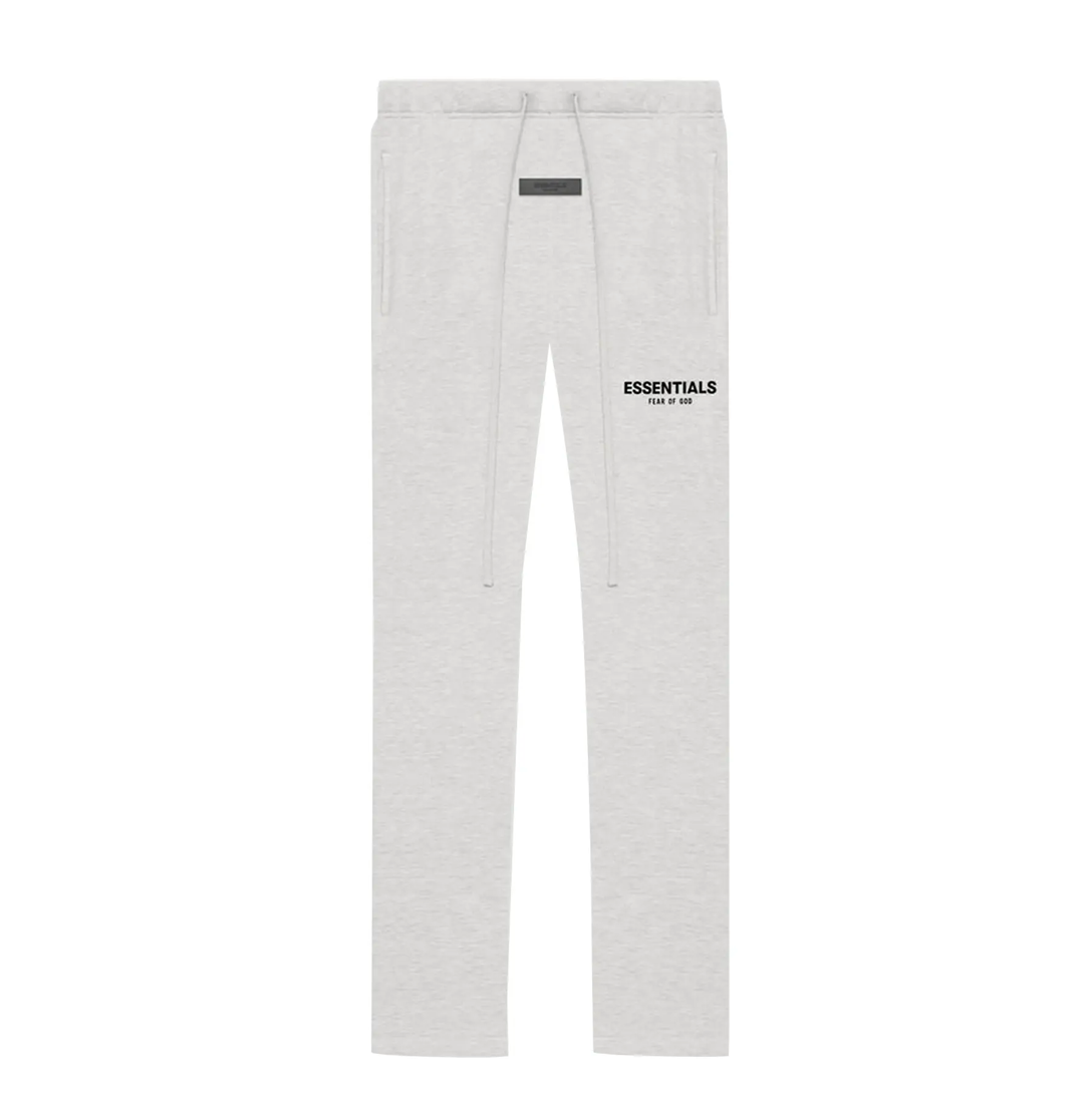Fear of God Essentials Relaxed Sweatpants 'Light Oatmeal' - Authentic