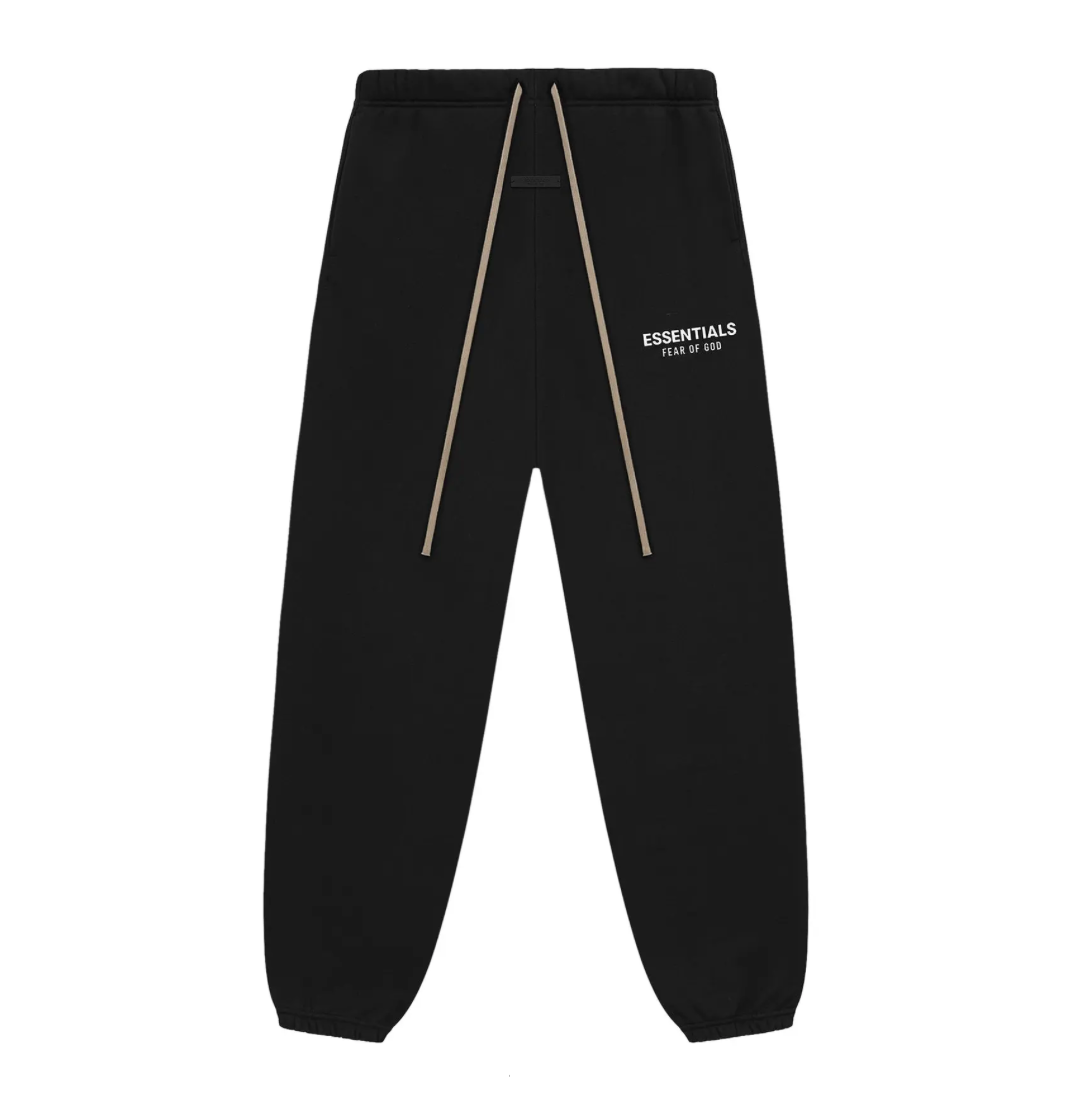 Fear of God Essentials Fleece Sweatpant 'Black' - Authentic