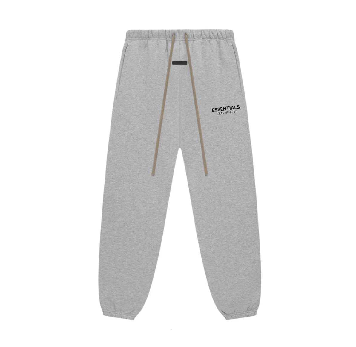 Fear of God Essentials Fleece Sweatpant 'Light Heather Grey' - Authentic